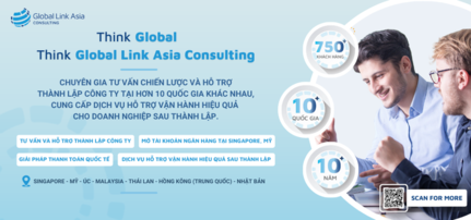 Global Links Asia thành lập công ty nước ngoài trọn gói