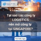 Tại sao các công ty Logistics nên mở công ty tại Singapore?