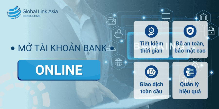 Mở tài khoản ngân hàng online